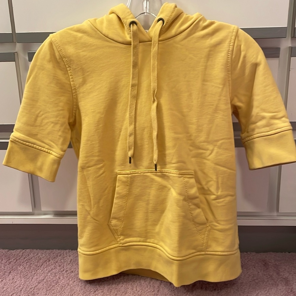 J. Crew Short sleeve hoodie